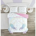 Be Kid Rainbow Unicorns 2 Piece Comforter Set Twin
