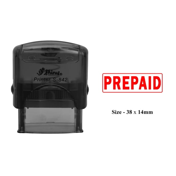 eloria Incomplete Text Self Inking Rubber Stamp Business Custom Stamp Office Stationery