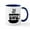 White/Navy Inside, variant on CafePress - Coffee Snob Mugs - 11 oz Ceramic Mug - Novelty Coffee Tea Cup
