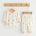 thumbnail image 2 of Vividxx Girls Outfits For Toddlers Baby Fall Set Warm Sleepwear Comfortable Girls Clothing For Fall Winter For Daily Wear Leisure Activities 4-5 Years, 2 of 4