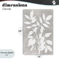 thumbnail image 4 of Stupell Industries Scandinavian Minimal Foliage Impression Canvas Art, 16 x 24, by Stellar Design Studio, 4 of 8