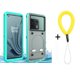 thumbnail image 1 of Funda impermeable IP68 para iPhone 13, 12, 11 Pro Max, cubierta de natación de buceo para Samsung S22, Xiaomi 11, Huawei onePlus, Capa completa a prueba de golpes Fivean unisex, 1 of 2