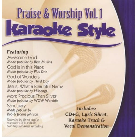 Various Artists - Karaoke Style: Praise and Worship, Vol. 1 - Music & Performance - CD
