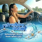 (3 pack) Little Pup 96603 Ocean Splash Scent, Car Air Freshener, Clips to A/C Air Vent, Set of 1