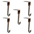 thumbnail image 2 of S SERENABLE 5Pcs Christmas Stockings Holder Fireplace Stocking Hanger Stocking Holders for Mantle for Hang Christmas Stockings Xmas Decor Style C, 2 of 8