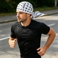 thumbnail image 4 of Lume Wear Breathable Motorcycle Liner a Stretchy Head Scarf Bandana for Under . An Elastic Fit Skull Cap Head Wrap for Biking Cycling and Outdoor Riding, 4 of 8