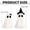 White#01+White02, variant on CoreLiving Halloween Decorations Light up Ghost Outdoor Halloween Decor Spooky Light Up Ghosts Halloween Ghost Decor Standing Display for Home Porch Yard