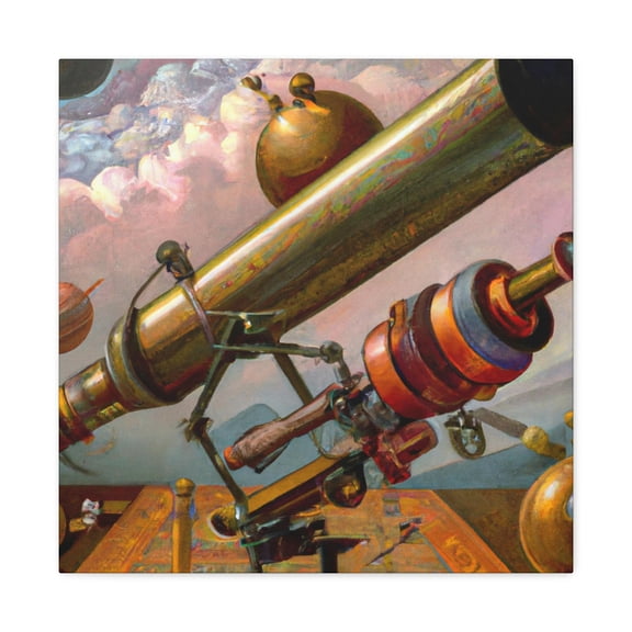 Telescopes in View - Canvas
