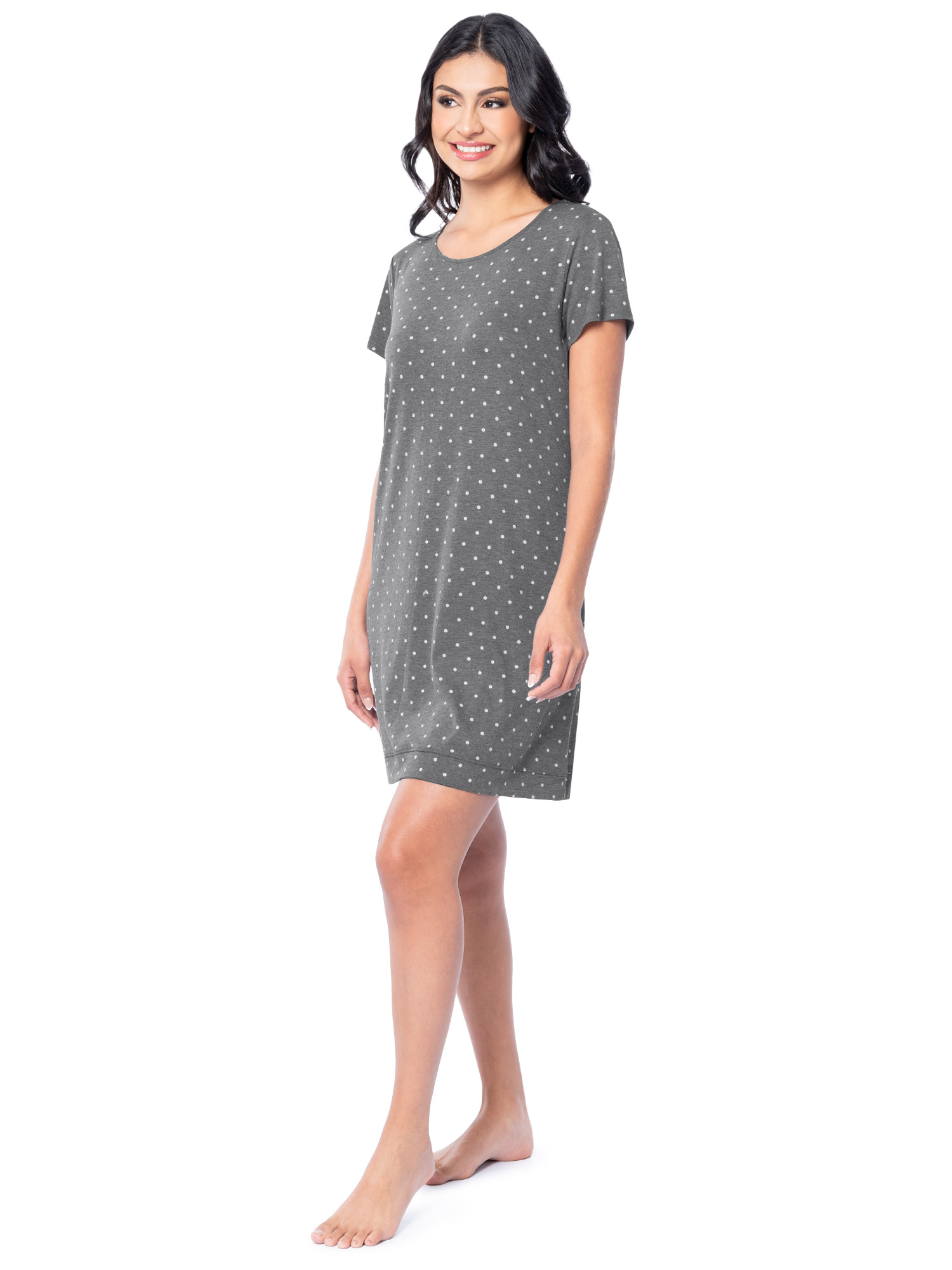 Fruit of the Loom Women's Soft and Breathable Pajama Sleepshirt, Sizes S-5X