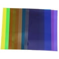 thumbnail image 4 of WRITWAA Colored Cellophane Sheets Assorted Transparent PVC Craft Sheets for Carving, Wrapping, Decorations, and Projects, 4 of 8