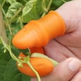 thumbnail image 1 of Cortador de cuchillo de pulgar de silicona separador de plantas de recolección de jardín (ángulo recto S) Ndcxsfigh Nuevos Originales, 1 of 3