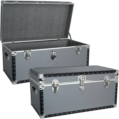 Mercury Luggage Seward Trunk 31″ Stackable Storage Footlocker