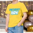 thumbnail image 2 of CONZONE Toddler Boys T Shirts Letter Graphic Short Sleeve Tee Shirt for Boys Crew Neck Lightweight Loose Fit Kids Spring Summer Tops, 2 of 4