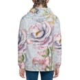 thumbnail image 6 of Rocae Vintage Rose for Zip Up Hoodies for Teen Sweatshirt with Hood-Medium, 6 of 6