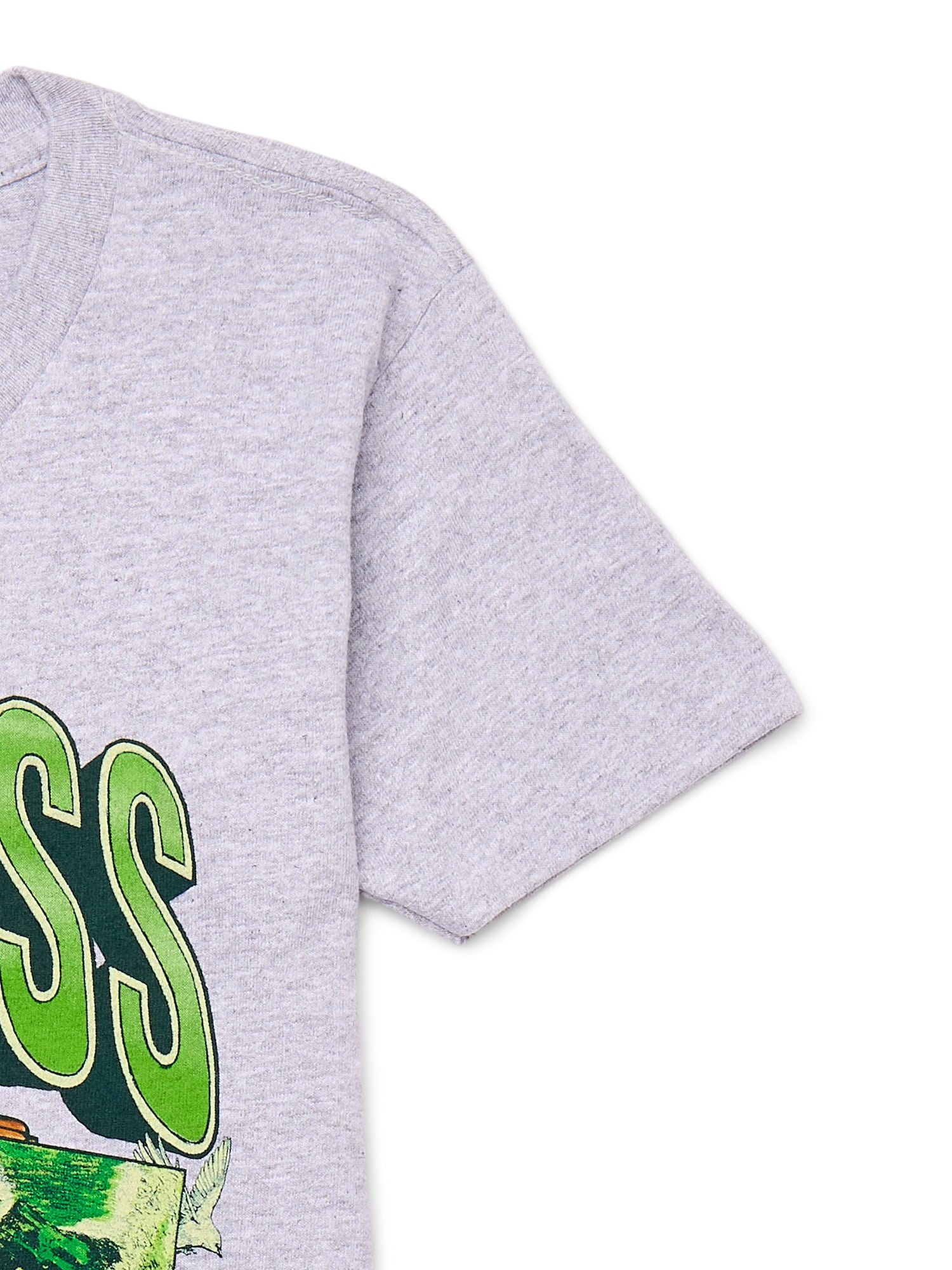 Bob Ross Boys' Graphic Tee with Short Sleeves, Sizes 4-18