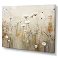 thumbnail image 2 of Designart "Fantasia Of Beige Wildflowers II" Wildflowers Canvas Prints, 2 of 7