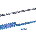 thumbnail image 2 of Rainbow Colorful 11 Speed Bicycle Chain Half Full Hollow Mountain Road Bike Part Accessories 116 Links, 2 of 9