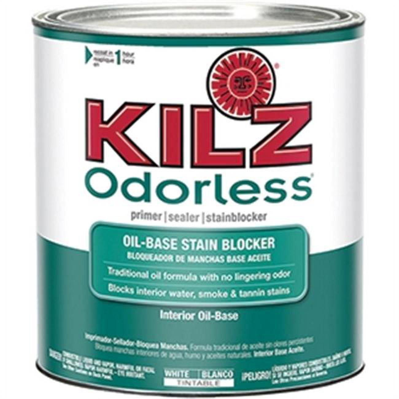 Kilz Odorless Primer Oil Base Interior White 1 Qt Case of 6 Walmart