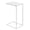 White, variant on Tall C‑Shaped Side Table, 27.5 Inch Easy‑Assembly C Table for Sofa and Bedside, Single Pack White