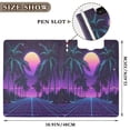 thumbnail image 3 of FORMRS A4 Clipboard Folder with Pen Holder Horizontal Foldable School Office Binder, Green Digital Art, 3 of 9