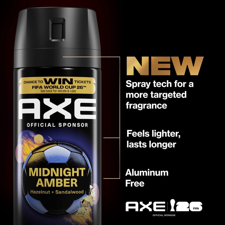 axe tobacco amber Axe Fine Fragrance Collection Body Spray Midnight Amber