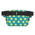 thumbnail image 3 of Disketp Ball Tennis Riñonera de Doble Capa, Bolsa de Cintura Ajustable para Viajes, Correr y Senderismo, Riñonera Ligera para Hombre y Mujer, 3 of 9