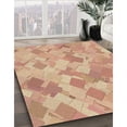 thumbnail image 2 of Ahgly Company Indoor Rectangle Patterned Macaroni and Cheese Yellow Area Rugs, 4' x 6', 2 of 6