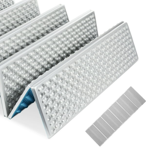 Colchoneta de espuma plegable para dormir, colchonetas de espuma para acampar, impermeables, para picnic y yoga, plegables y portátiles para senderismo, mochilerismo y acampada al aire libre.