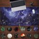 thumbnail image 2 of Huge Dragon Large Mouse Pad Red and Black Mousepad Red Desk Mat, Big Full Keyboard and Mouse Pad Cool Desk Pad for Keyboard Mouse with Stitched Edges Anti-Slip Funny Desk Pad, 31.5 X 15.8 in, 2 of 5