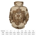 thumbnail image 4 of POBUDS Hoodie, Regular Fit Sporty Pullover Hooded Sweatshirt for Men Women Renaissance Retro XL, 4 of 6