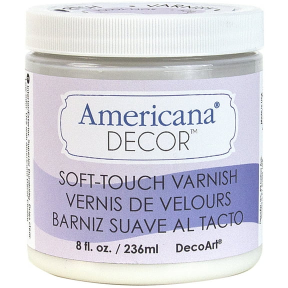 DecoArt Americana Decor Paints Soft Touch Varnish, 8 oz.