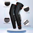 thumbnail image 3 of CAROOTU Manches de Jambe pour Hommes Femmes Jeunes Compression Genou Manches Longues Protection pour Entraînement Course, 3 of 6