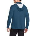 thumbnail image 6 of Htigea Unisex Sun Protection Shirts Long Sleeve UPF 50+ Hoodies Rash Guard Outdoor Hiking Swimming Fishing Tops with Mask Blue XXXL, 6 of 9