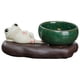 thumbnail image 3 of Quemador de incienso de rana Perfecl escultura decorativa figura de animal, 3 of 8