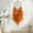 Orange, variant on Hanging Tree of Life Dreamcatcher, Woven Wall Decoration for Bedroom, Living Room, and Office, Colorful Feathers Home Decor for Relaxing, Modern, and Vintage Interior Styling