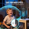 thumbnail image 3 of Bug Zapper Indoor Outdoor,  Plug in Electric Mosquito Fly Zapper, Mosquito Killer, Fly Traps, Flying Insects Zapper, ABS Plastic Outer, 3 of 7