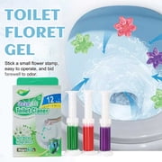 Toilet Gel Stamp Cleaning Kit Long Bowl Cleaner Scent Air Effortless Application