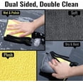 thumbnail image 4 of YANI -4X Microfiber Cleaning Cloth Extra Thick Rag Car Wash Polishing Detailing Towel, 4 of 6