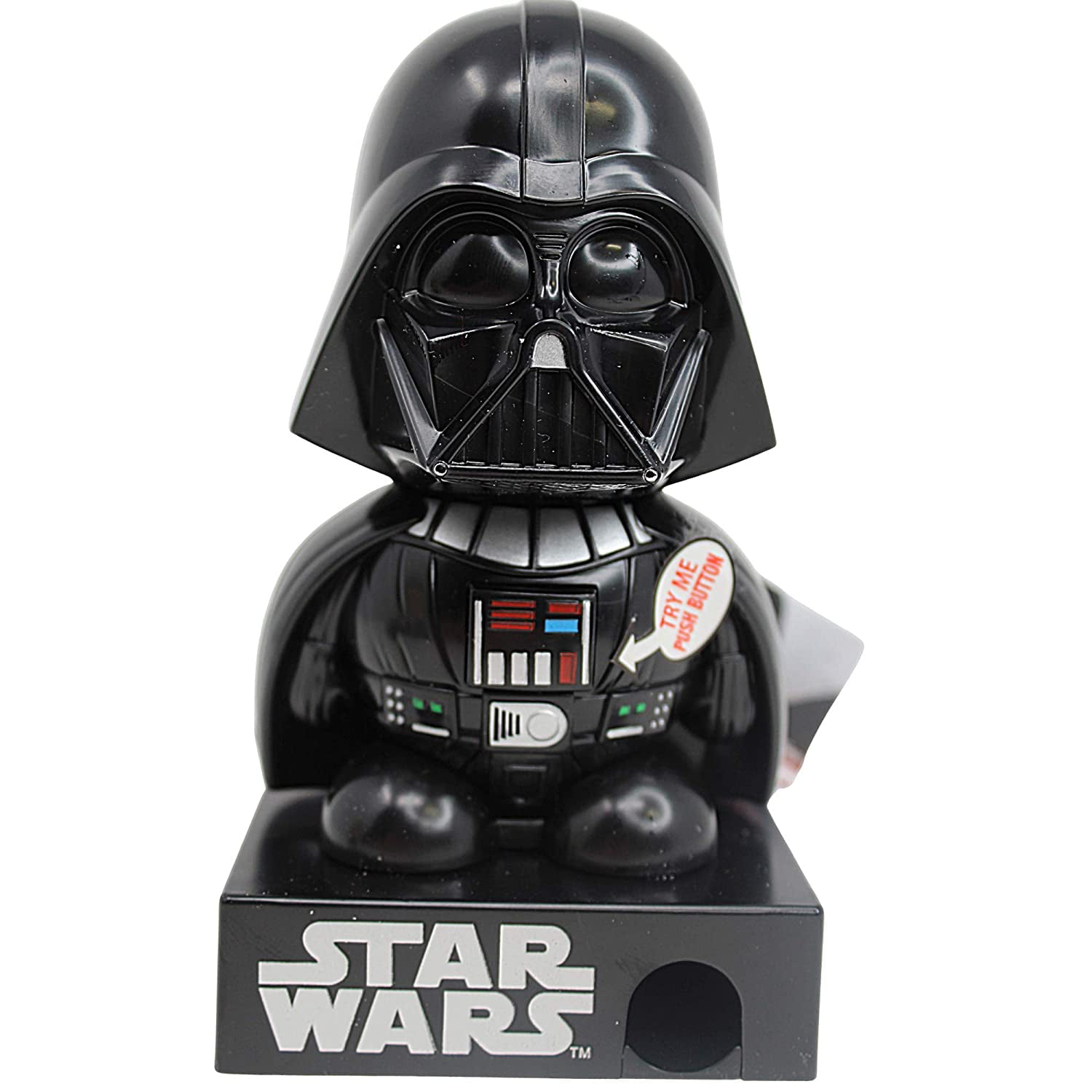 Star Wars The Mandalorian The Child and Darth Vader Candy Dispensers,  Talking Toy Stocking Stuffers for Kids, Pack of 2, 5 Inches