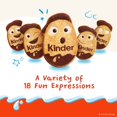 thumbnail image 6 of Kinder Kinderini Shortbread Cookies, Crunchy Biscuits Snack with Fun Expressions, Resealable Bag, 8.8 oz, 6 of 17