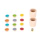 thumbnail image 1 of Dados de madera, juguetes de colores, juguetes Montessori, regalos de vacaciones, memoria educativa de observación para niños de 3, 4, 5 y 6, 1 of 9