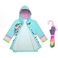 thumbnail image 5 of Addie & Tate Umbrella and Raincoat Set for Kids Ages 3-5 - Unicorn Design, 5 of 6