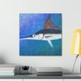 thumbnail image 4 of Swordfish in Turquoise - Canvas, 4 of 10