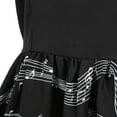 thumbnail image 4 of Robe Imprimée Saint-Valentin pour Femmes Col en U Sans Manches Fermeture Éclair Grand Ourlet une-Pièce S/ M/ L/ TG/ TTG, 4 of 8