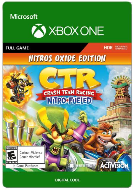 Overtreding satire zeewier Crash Team Racing: Nitro-Fueled - Nitros Oxide Edition - Xbox One [Digital]  - Walmart.com