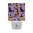 thumbnail image 6 of Yayeee LED Plug in Night Light for The Home with Auto Dusk to Dawn Light Sensors, 2 Pack, Halloween Pumpkin, 6 of 6