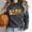 Dark Gray, variant on Lilgiuy Women's Fall Winter Tops Fashion Solid Color Cute Graphic Long Sleeve Halloween Sweatshirts Hoodless Pullover Shirts Gifts for Women Orange
