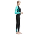 thumbnail image 4 of Maillot de Bain une Pièce à Séchage Rapide pour Femmes à Manches Longues pour Sports d'Été, 4 of 7
