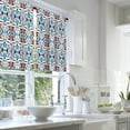 thumbnail image 2 of LALILO Kitchen Curtains and Valances Set of 3 36" Geometric Window Treatment Tiers for Window Decor, 2 of 5