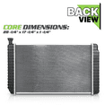 thumbnail image 4 of Magshion 1475 OE Style Aluminum Core Engine Radiator fit 1992-1995 Chevrolet Lumina APV/Oldsmobile Silhouette/Pontiac Trans Sport, 4 of 10